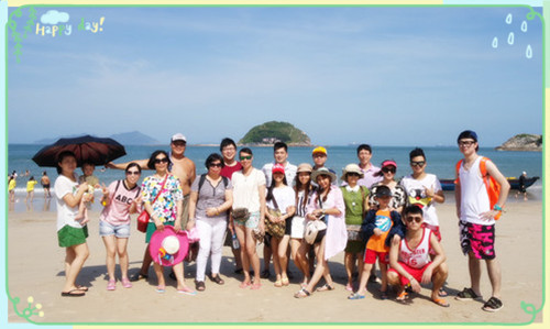 德誠學院全體員工西沖旅游活動